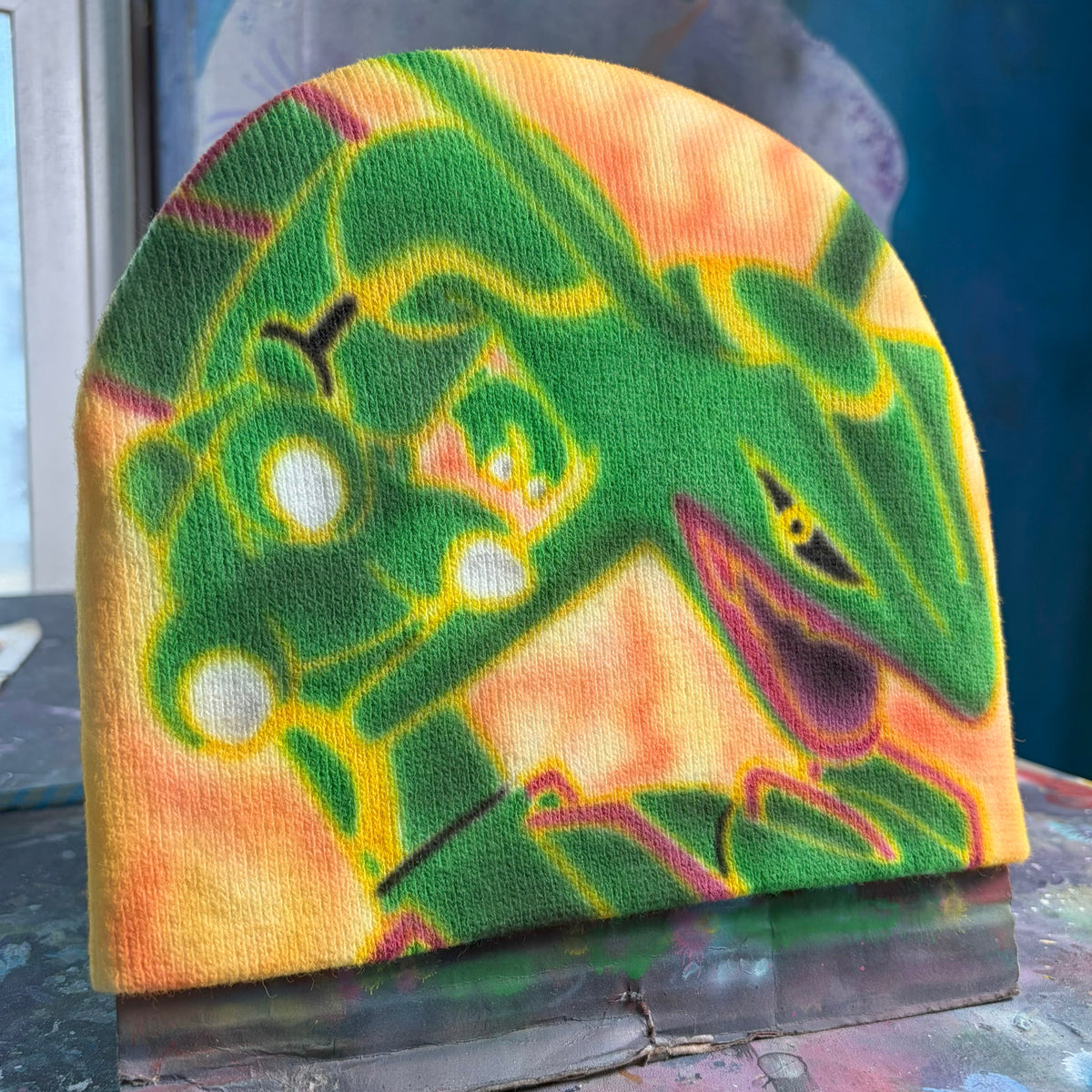 CUSTOM AIRBRUSHED BEANIE (COMPLEX) – Everything Extraordinary